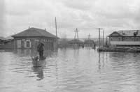 Наводнение в Киренске весной 1966 г.